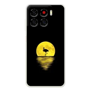 Летний Чехол на ZTE Blade A56 (Желтый Закат)