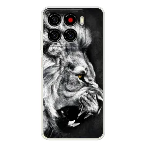 Чехол с картинкой на ZTE Blade A56 (Злой ЛЕВ)