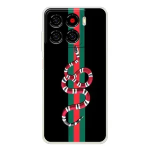 Чехлы Бренд GUCCI для ZTE Blade A56 (Змей Гуччи)