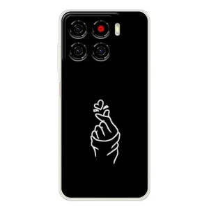 Чехлы (Знак сердечка) на ZTE Blade A56 (Знак Сердечка)