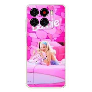 Силиконовый Чехол Барби Фильм на ZTE Blade A56 (Зставка)