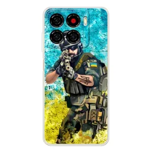 ЗСУ Чехлы (TPU) для ZTE Blade A56