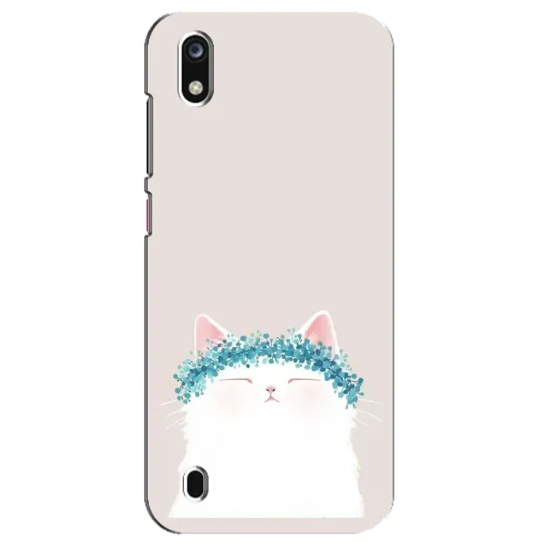 Чехол с рисунком «Белый котик» для ZTE Blade A7 (2019) Чехол с рисунком «Белый котик» для ZTE Blade A7 (2019)