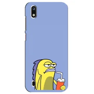 Бампер с принтом Мемы для ZTE Blade A7 (2019) (Безразличие)