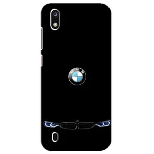 Силіконовий бампер з картинкою машини на ZTE Blade A7 (2019) (Чорний BMW)
