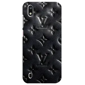 Текстурный Чехол Louis Vuitton для ЗТЕ Блейд А7 (2019) (Черный ЛВ)