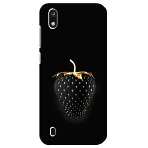 Чохол з зображенням смачної їжі для ZTE Blade A7 (2019) (Чорна полуниця)