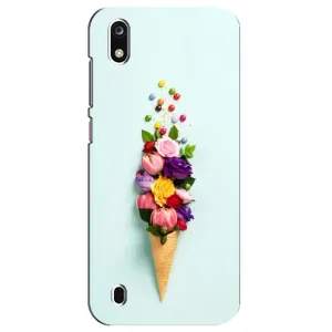 Чохли з тематикою "КВІТИ" на ZTE Blade A7 (2019) (Квітка-морозиво)