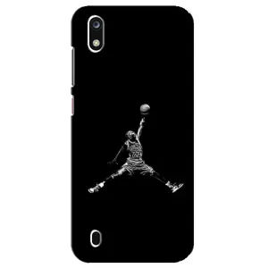Силиконовый Чехол Nike Air Jordan на ЗТЕ Блейд А7 (2019) (Джордан)