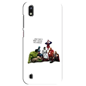Чехлы для ZTE Blade A7 (2019) (Для Христиан) (Иисус супергерой)