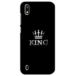 Чохол (Корона на чорному фоні) для ЗТЕ Блейд А7 (2019) (KING)