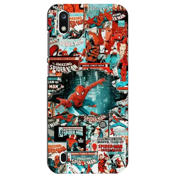 Чехол с рисунком «Комиксы Человек Паук» для ZTE Blade A7 (2019) Чехол с рисунком «Комиксы Человек Паук» для ZTE Blade A7 (2019)
