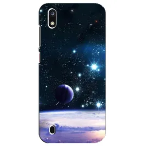 Чехол (ТПУ) с планетами на ZTE Blade A7 (2019) (Космический вид)