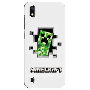 Чехлы для ZTE Blade A7 (2019) (Персонажи Майн Крафт) (Крипер)