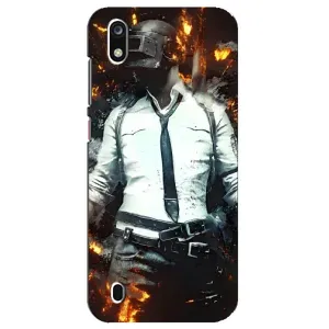 Чохол з картинкою "Герой Pubg" на ZTE Blade A7 (2019) (Man Пубг)