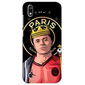 Чехол (TPU) с Футболистом на ZTE Blade A7 (2019) (Mbappe King)