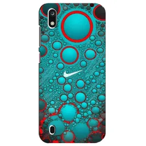 Силиконовый Чехол на ZTE Blade A7 (2019) с картинкой Nike (Найк зеленый)