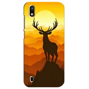 Чохли з зображенням різних тварин на ZTE Blade A7 (2019) (Силует Оленя)
