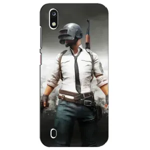 Силиконовый чехол с картинкой "Герой Pubg" на ZTE Blade A7 (2019) (Пабг)