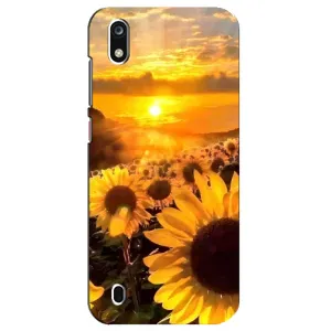 Чохол з Квітами для ZTE Blade A7 (2019) (поле соняшників)