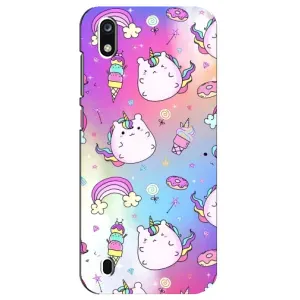 Чохол Unicorn на ZTE Blade A7 (2019) (Веселка і Єдинорог)
