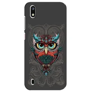 Чохли з принтом СОВИ для ZTE Blade A7 (2019) (Сова на сірому)