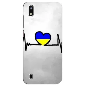Силиконовый Чехол на ZTE Blade A7 (2019) (Я-Украина) (Украинская кардиограмма)