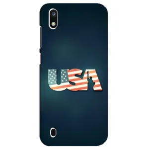 Чехол Флаг USA для ZTE Blade A7 (2019) (USA)