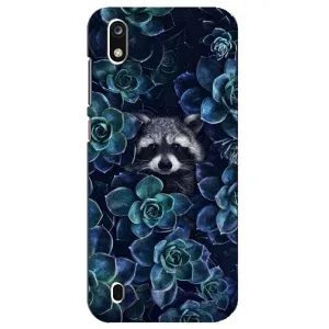 Силиконовый Чехол с Енотами на ZTE Blade A7 (2019) (В цветах)