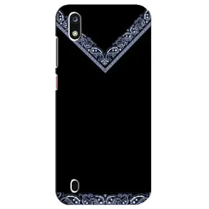 Силиконовый Чехол на ZTE Blade A7 (2019) (Воротник вышиванки)