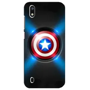 Чехол с Щитом Капитана Америки на ZTE Blade A7 (2019) (Яркий Щит Капитана)