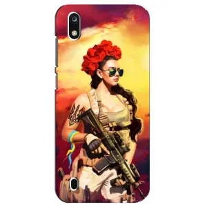 ЗСУ Чехлы (TPU) для ZTE Blade A7 (2019) (Женщина солдат)