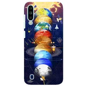 Чохол (ТПУ) з планетами на ZTE Blade A7 (2020) (Арт планети)