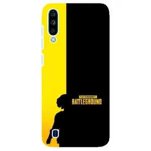 Чехол (TPU) с картинкой "Лого Пабг" на ЗТЕ Блейд А7 (2020) (Battlegrounds)