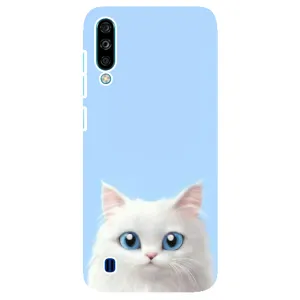 Чохол на тематику: Коти для ZTE Blade A7 (2020) (Білий кіт)