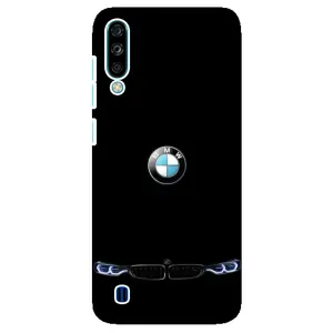 Силіконовий бампер з картинкою машини на ZTE Blade A7 (2020) (Чорний BMW)