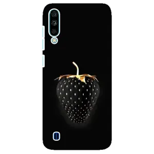 Чехол с изображением вкусной еды для ZTE Blade A7 (2020) (Чёрная клубника)