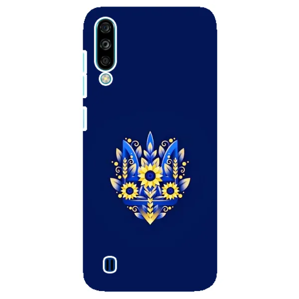 Чехол с рисунком «Цветущий Герб» для ZTE Blade A7 (2020)