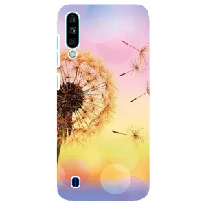 Силиконовый Чехол с одуванчиками на ZTE Blade A7 (2020) (Цветок-одуванчик)