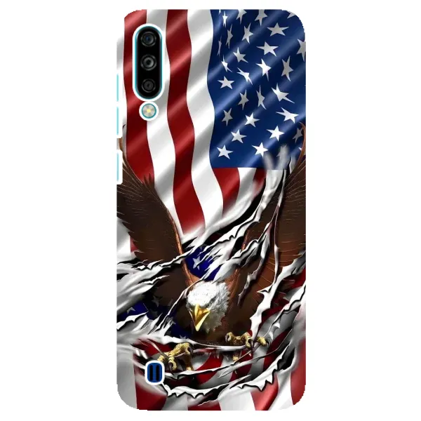 Чехол с рисунком «Флаг USA» для ZTE Blade A7 (2020) Чехол с рисунком «Флаг USA» для ZTE Blade A7 (2020)