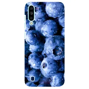 Чехол с изображением вкусной еды для ZTE Blade A7 (2020) (Голубика)