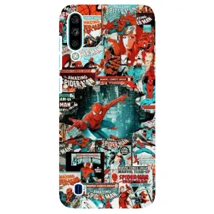 Чехол Супергерой Человека Паука на ZTE Blade A7 (2020) (Комиксы Человек Паук)