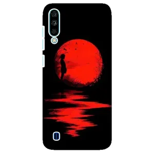Летний Чехол на ZTE Blade A7 (2020) (Красный Закат)