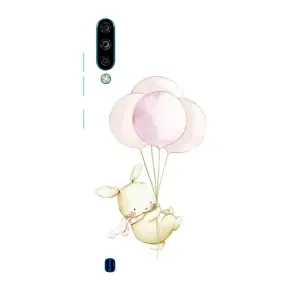 Силіконовий бампер з картинкою звірів для ZTE Blade A7 (2020) (Кролик та кульки)