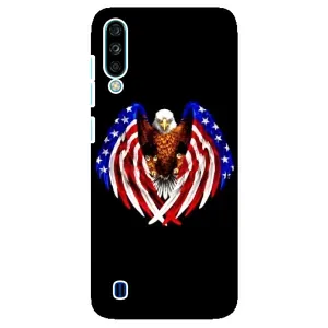 Чехол Флаг USA для ZTE Blade A7 (2020) (Крылья США)