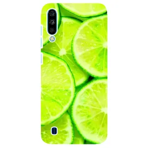 Чехол с изображением вкусной еды для ZTE Blade A7 (2020) (Лайм)