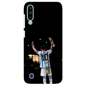 Чехлы Лео Месси Аргентина для ZTE Blade A7 (2020) (Лео Чемпион)