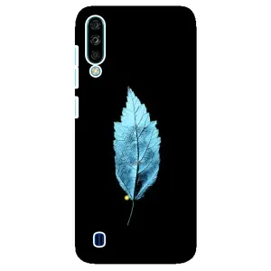 Чохол з картинками на чорному фоні для ZTE Blade A7 (2020) (Листя)