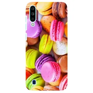 Чехол с изображением вкусной еды для ZTE Blade A7 (2020) (Макаруны)