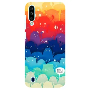 Силіконовий чохол з котиком для ZTE Blade A7 (2020) (Mew)